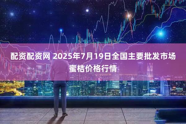 配资配资网 2025年7月19日全国主要批发市场蜜桔价格行情