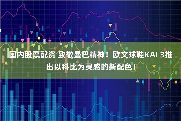 国内股票配资 致敬曼巴精神！欧文球鞋KAI 3推出以科比为灵感的新配色！